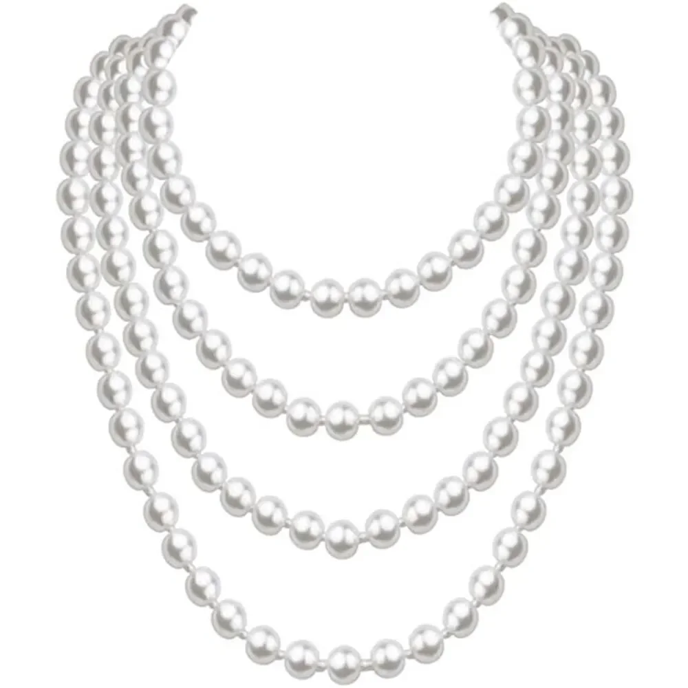 5PCS 1920s Accessories Flapper Great Gatsby Vintage Retro Costume Set NEW